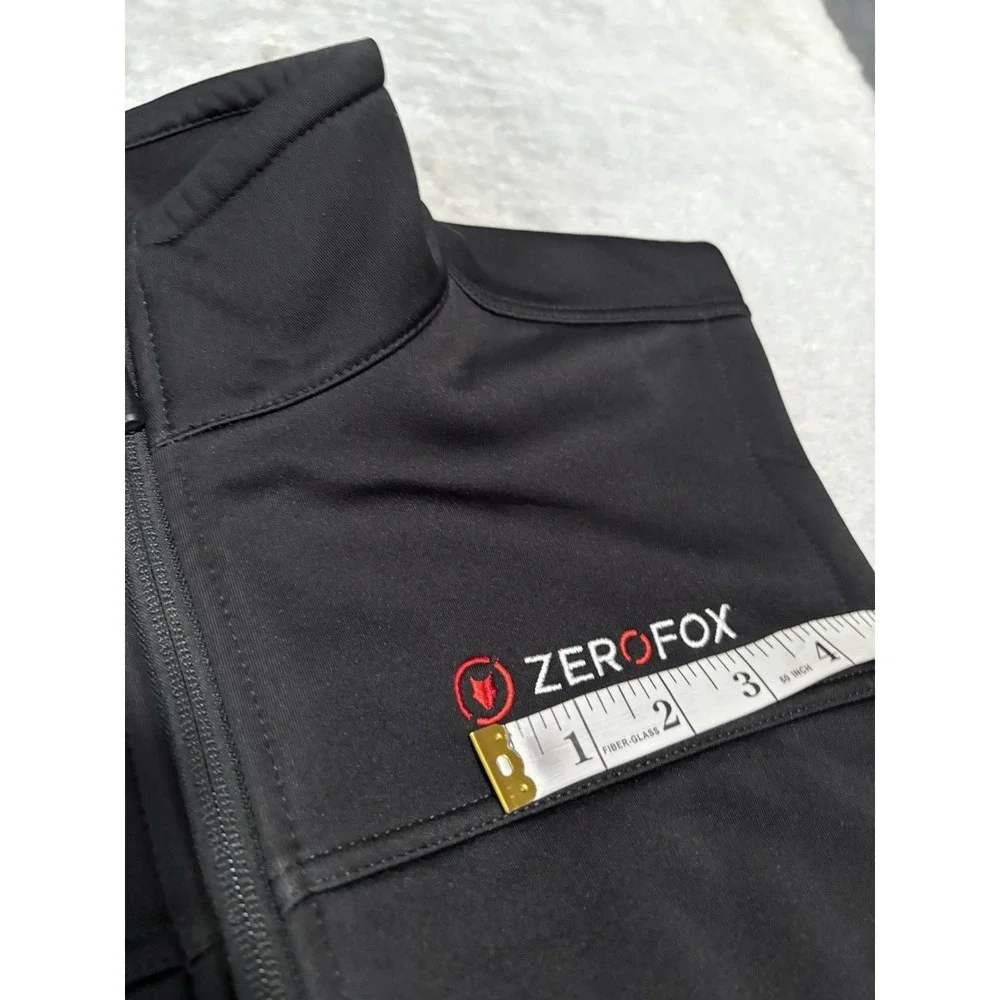 The North Face Vest‎ Mens Large Black WindWall Softshell Full Zip Logo